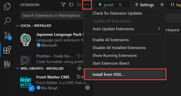How to Install Extensions from GitHub Development Branches in VS Code ...